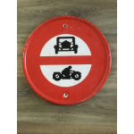 Vintage verkeersbord